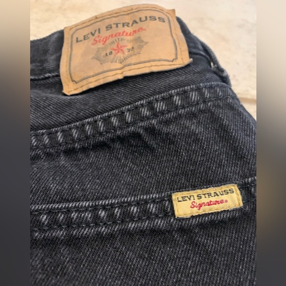 Levi Strauss Signature Relaxed Fit Jeans - Black - Men's 32x32 - Picture 6 of 7